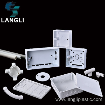 Pvc Switch Box Socket Single Gang Switch Box